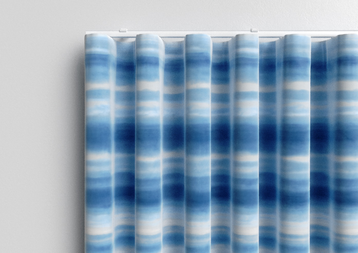 Ombre Velvet, Vivid Blue - Made to Measure Curtains - Image 13